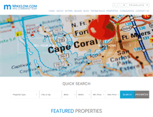 Tablet Screenshot of mikelom.com